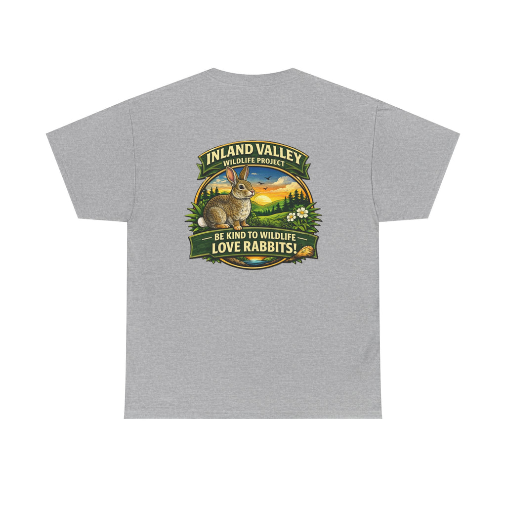 T-Shirt - IVWP Rabbit - Be Kind to Wildlife Love Rabbits T-Shirt
