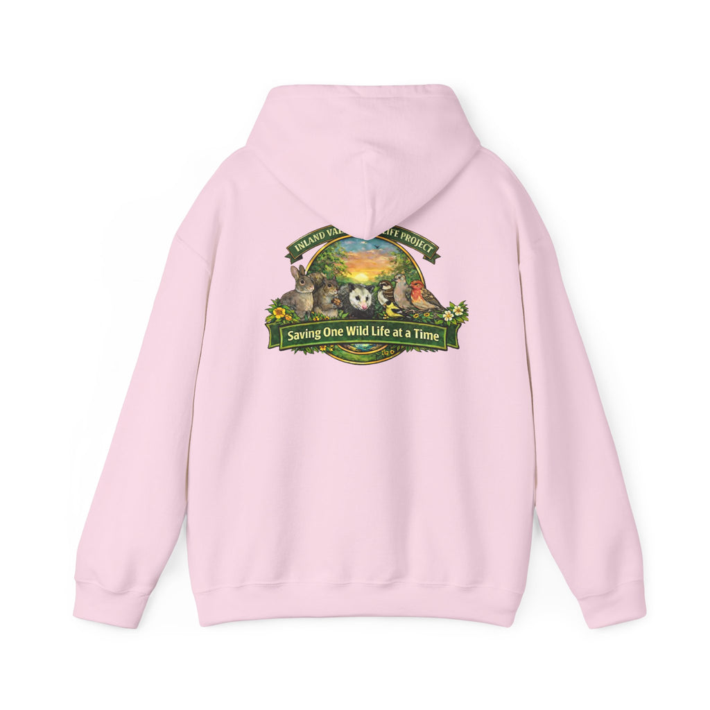 Sweatshirt - IVWP - Unisex Saving One Wild Life at a Time logo Hoodie Sweatshirt