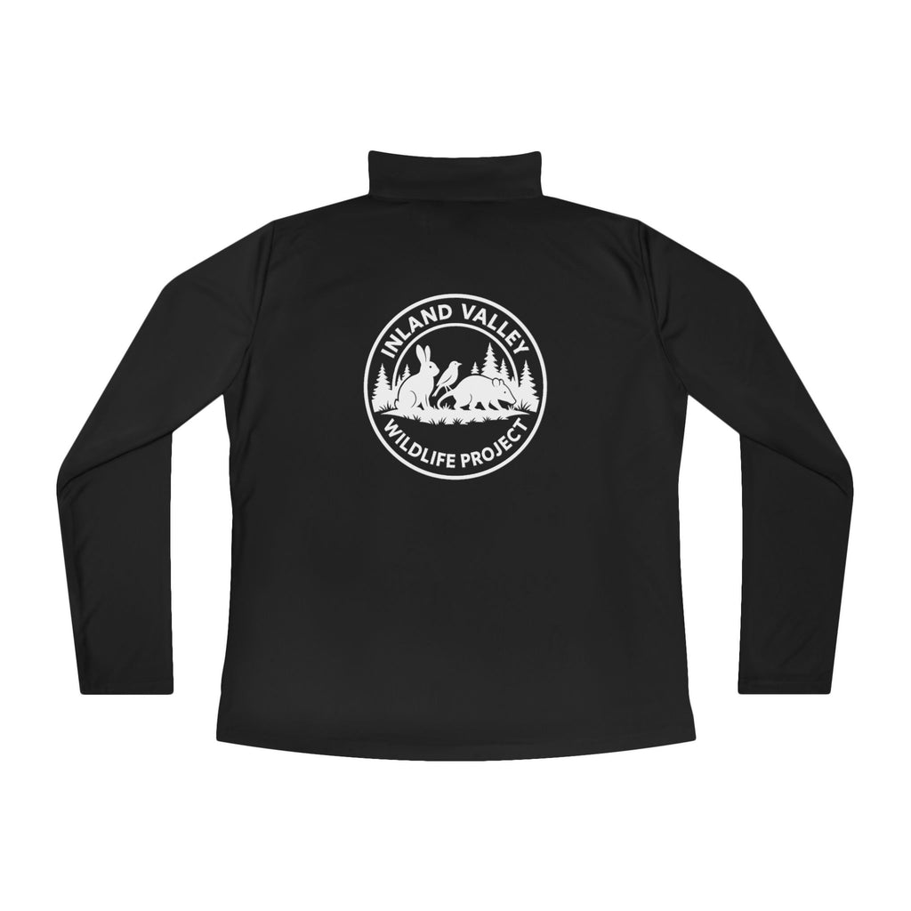 IVWP Logo Ladies Quarter-Zip Pullover