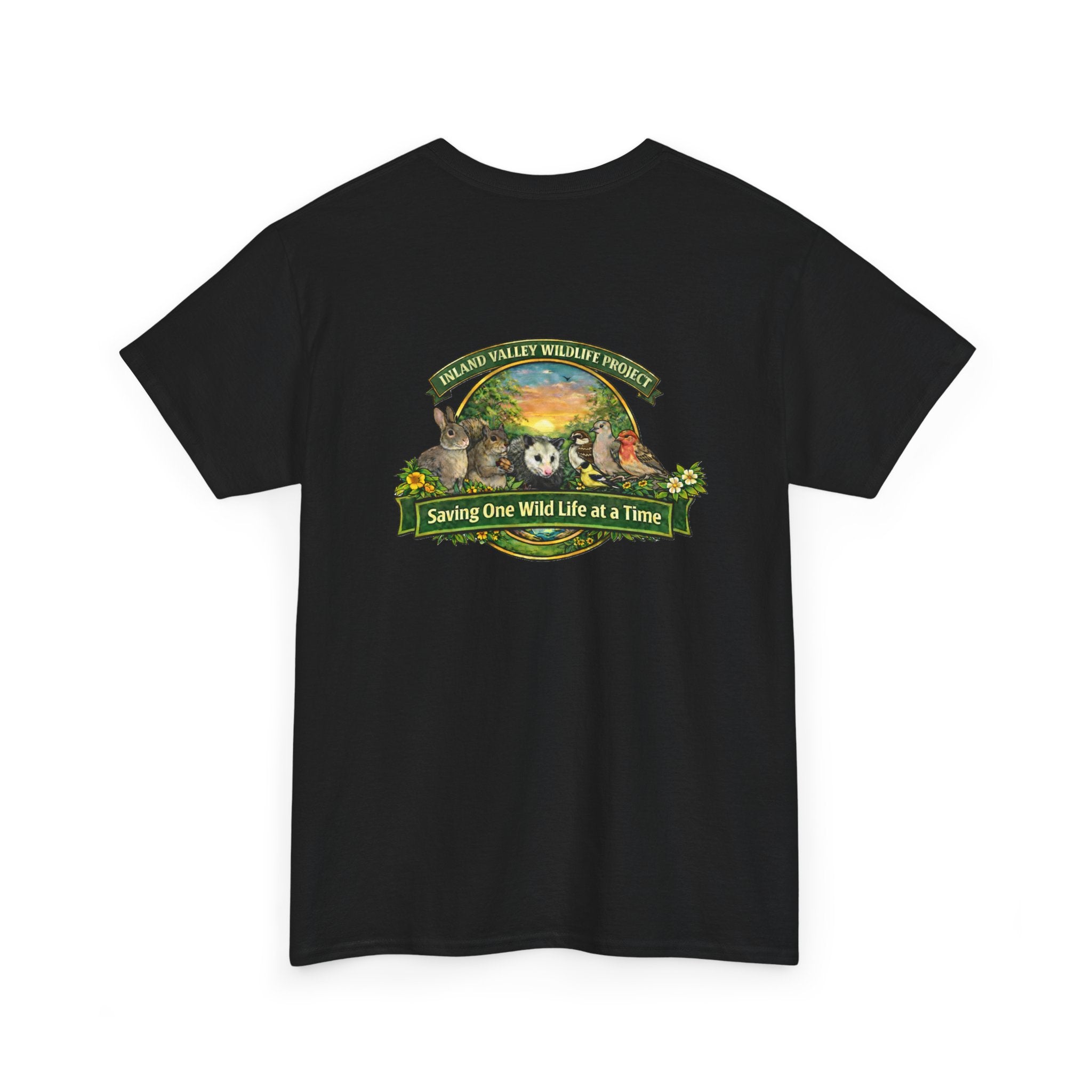 T-Shirt - IVWP Saving One Wild Life at a Time Unisex T-Shirt