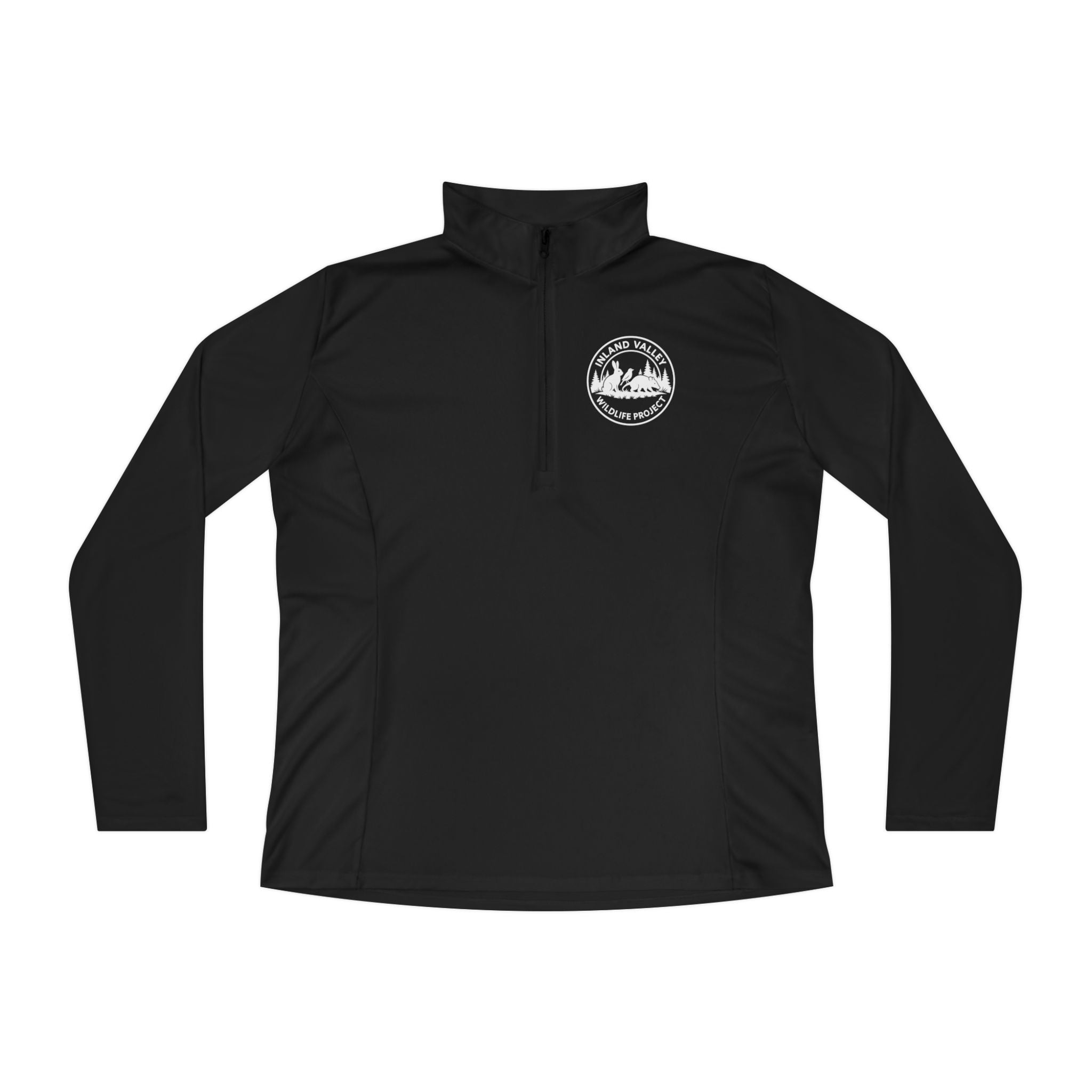 IVWP Logo Ladies Quarter-Zip Pullover