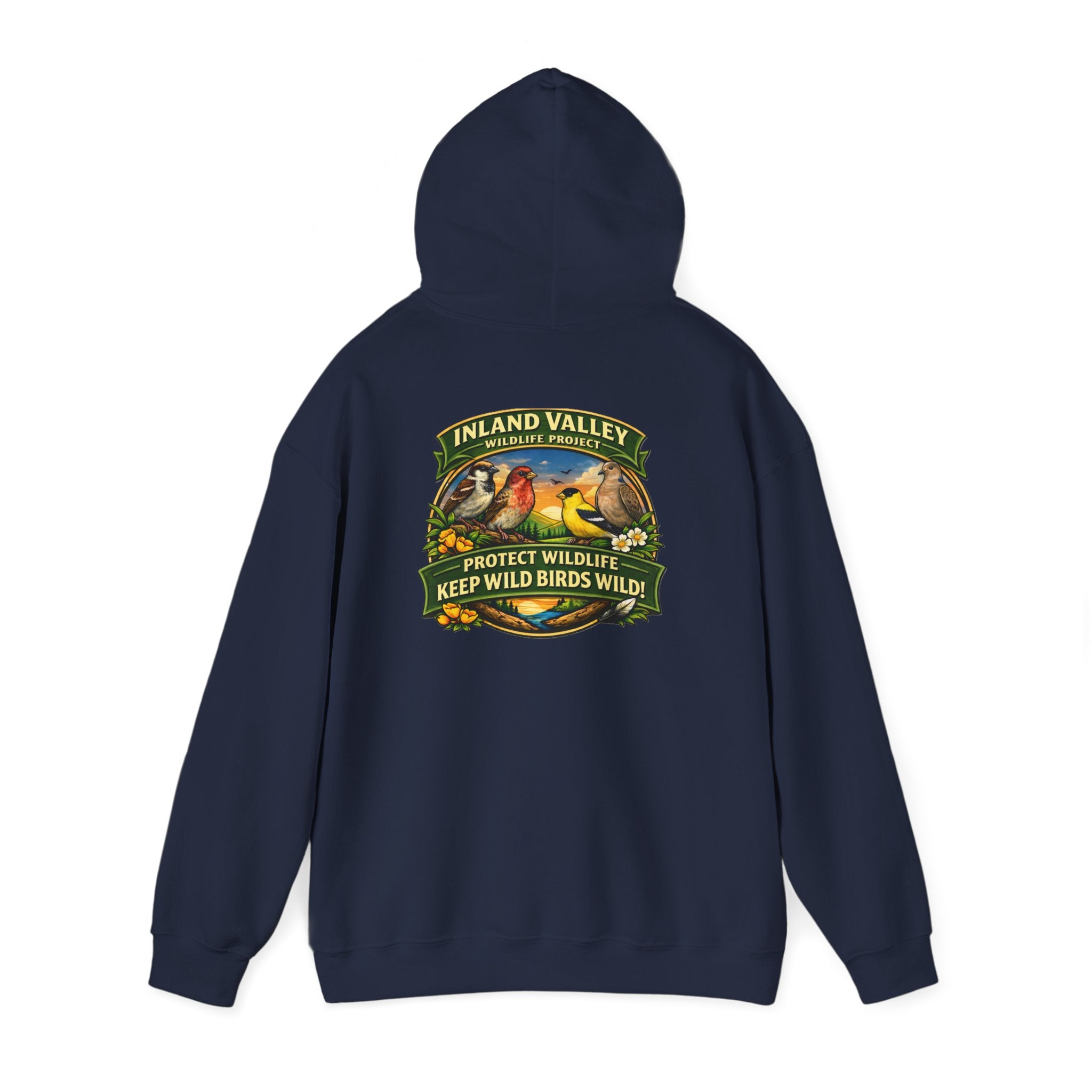 Sweatshirt - IVWP Birds - Unisex Protect Wildlife Help wild Birds Stay Wild