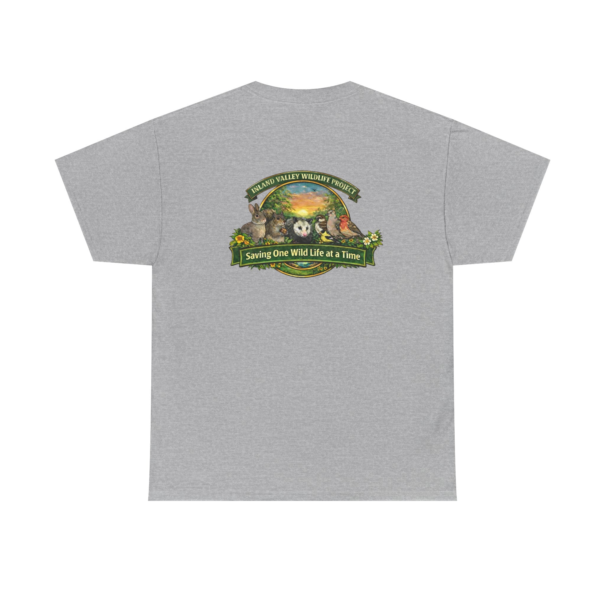 T-Shirt - IVWP Saving One Wild Life at a Time Unisex T-Shirt