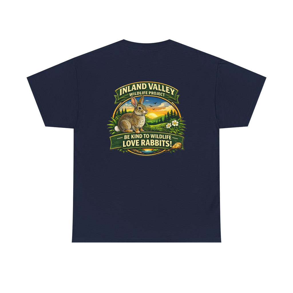 T-Shirt - IVWP Rabbit - Be Kind to Wildlife Love Rabbits T-Shirt