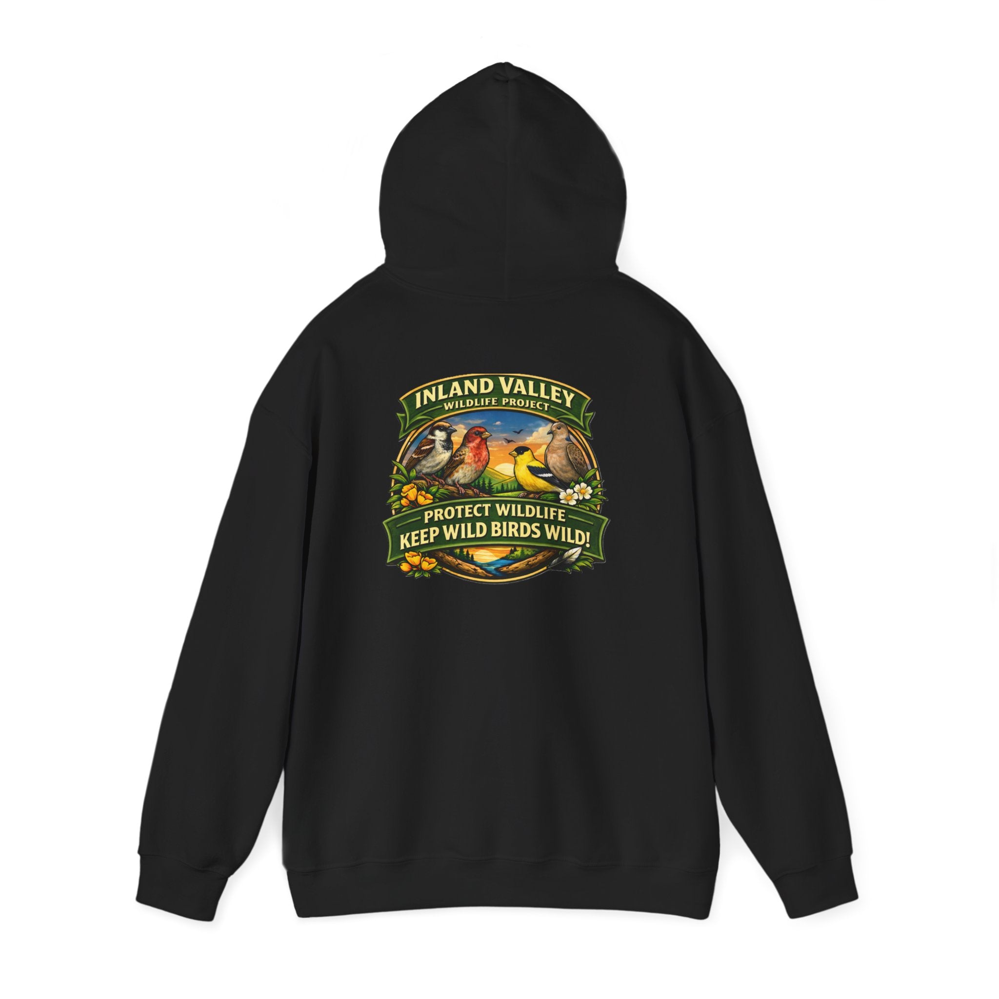 Sweatshirt - IVWP Birds - Unisex Protect Wildlife Help wild Birds Stay Wild