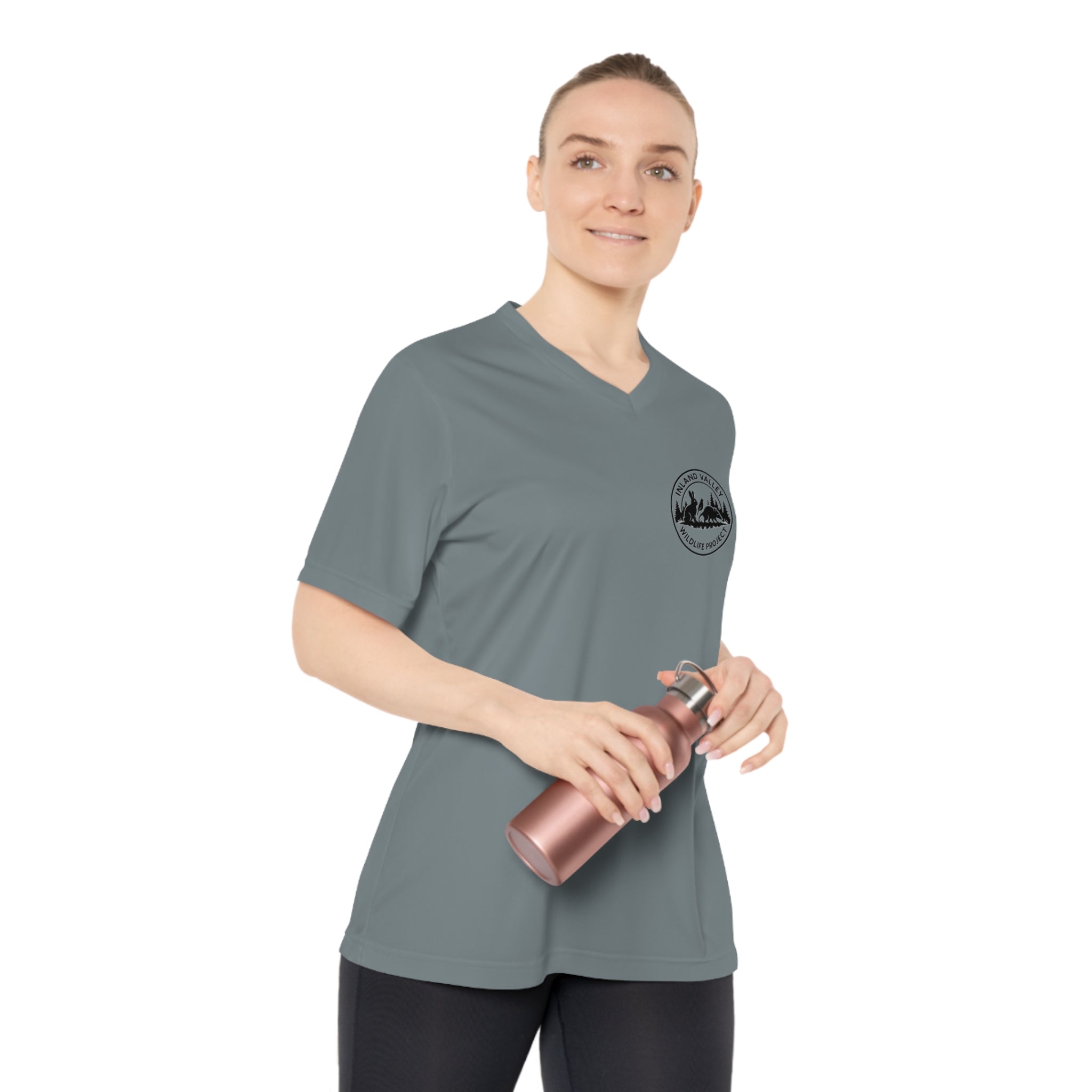 Shirt - IVWP Women's Logo V-Neck T-Shirt