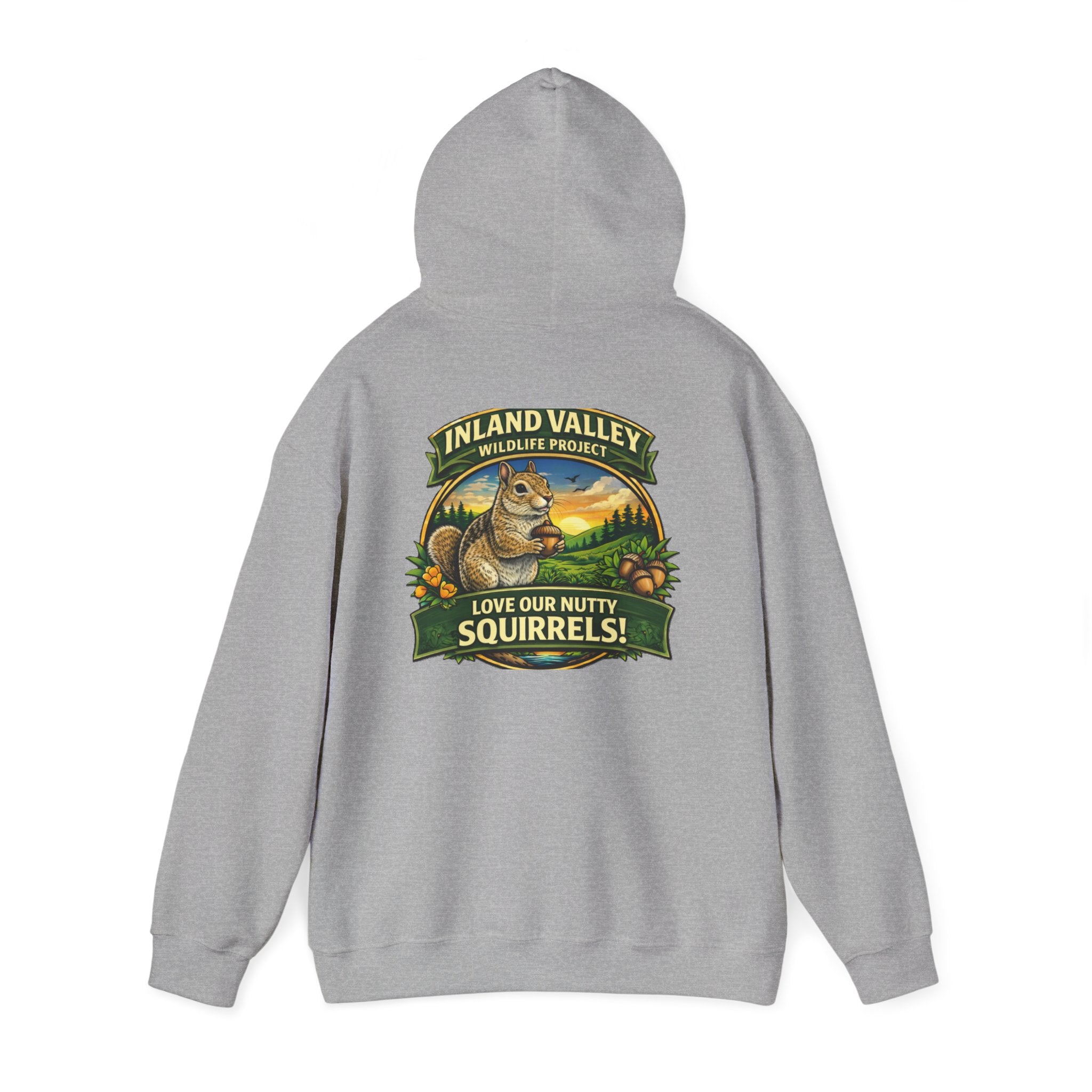 Sweatshirt - IVWP Squirrel - Unisex Love Our Nutty Squirrels Hoodie Sweatshirt