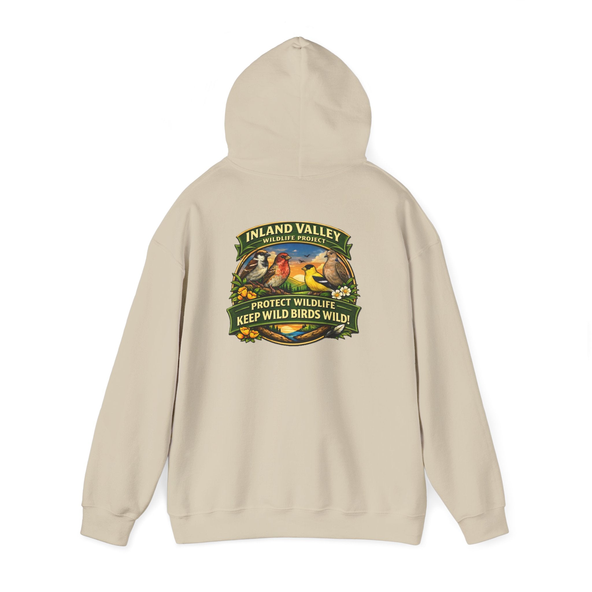 Sweatshirt - IVWP Birds - Unisex Protect Wildlife Help wild Birds Stay Wild