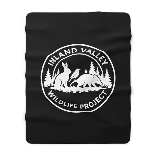 IVWP Logo Sherpa Fleece Blanket