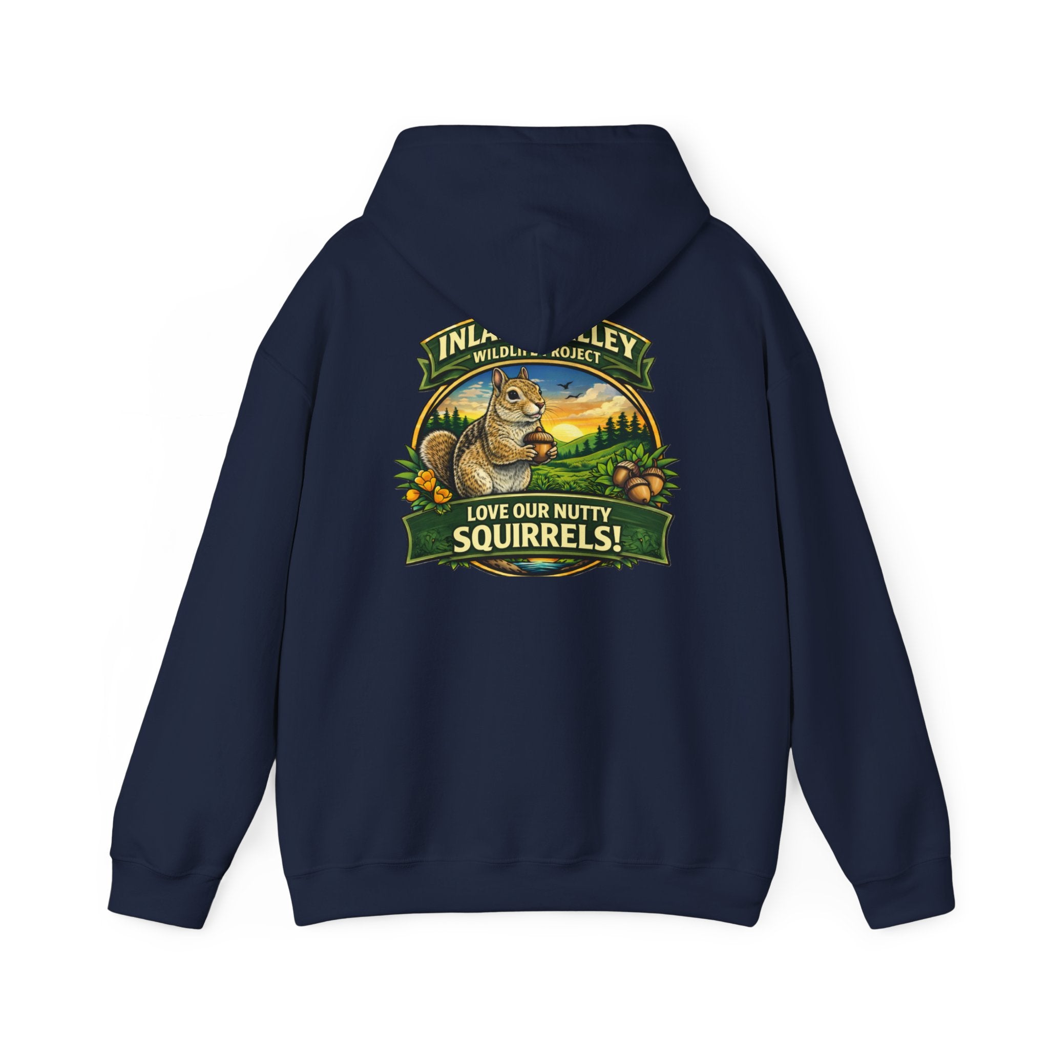 Sweatshirt - IVWP Squirrel - Unisex Love Our Nutty Squirrels Hoodie Sweatshirt