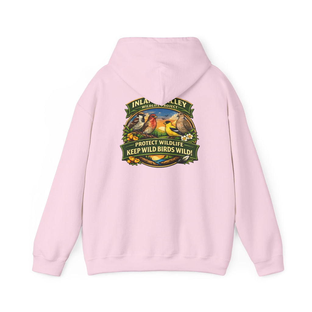 Sweatshirt - IVWP Bird - Unisex Protect Wildlife Keep Wild Birds Wild Hoodie Sweatshirt