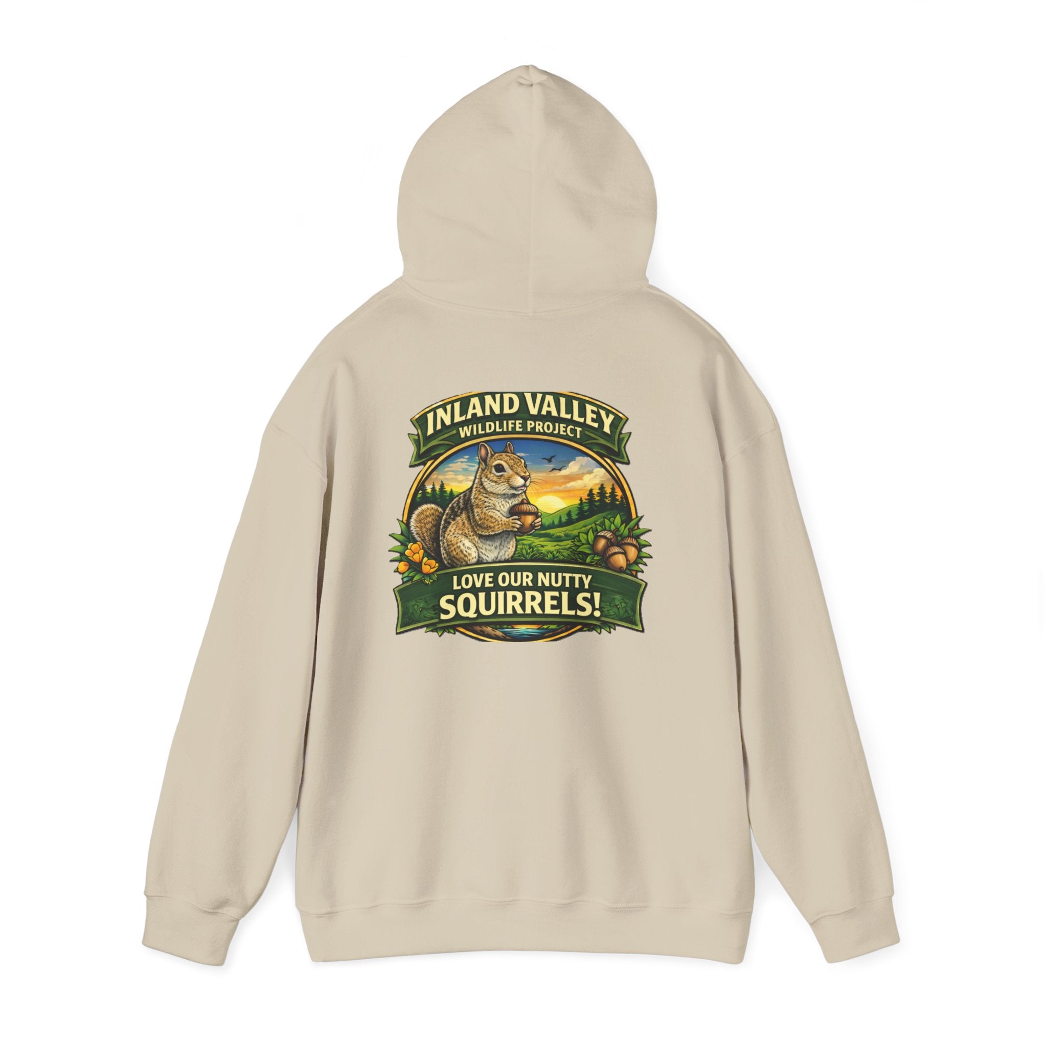 Sweatshirt - IVWP Squirrel - Unisex Love Our Nutty Squirrels Hoodie Sweatshirt