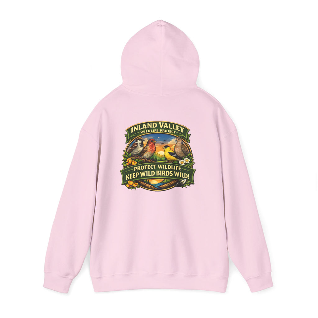 Sweatshirt - IVWP Bird - Unisex Protect Wildlife Keep Wild Birds Wild Hoodie Sweatshirt