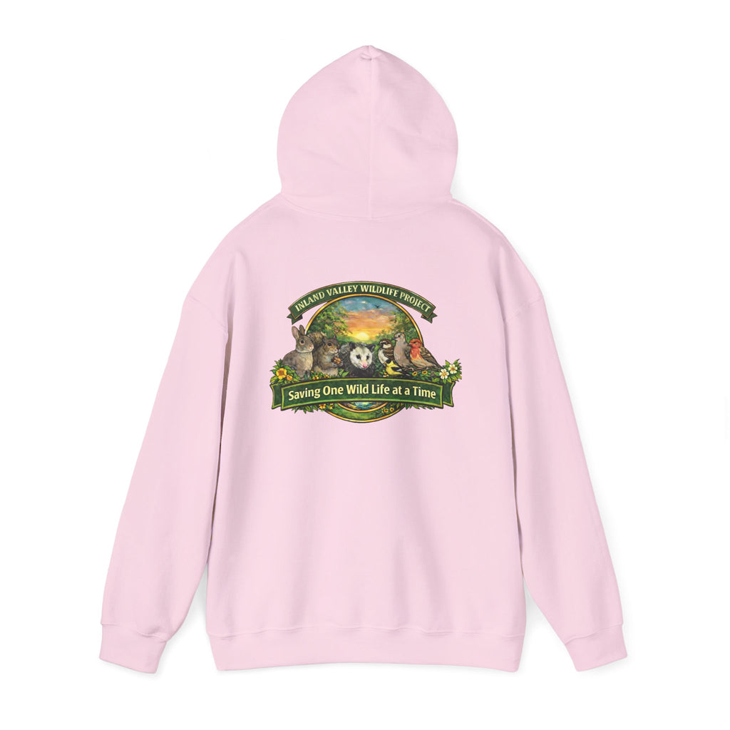 Sweatshirt - IVWP - Unisex Saving One Wild Life at a Time logo Hoodie Sweatshirt