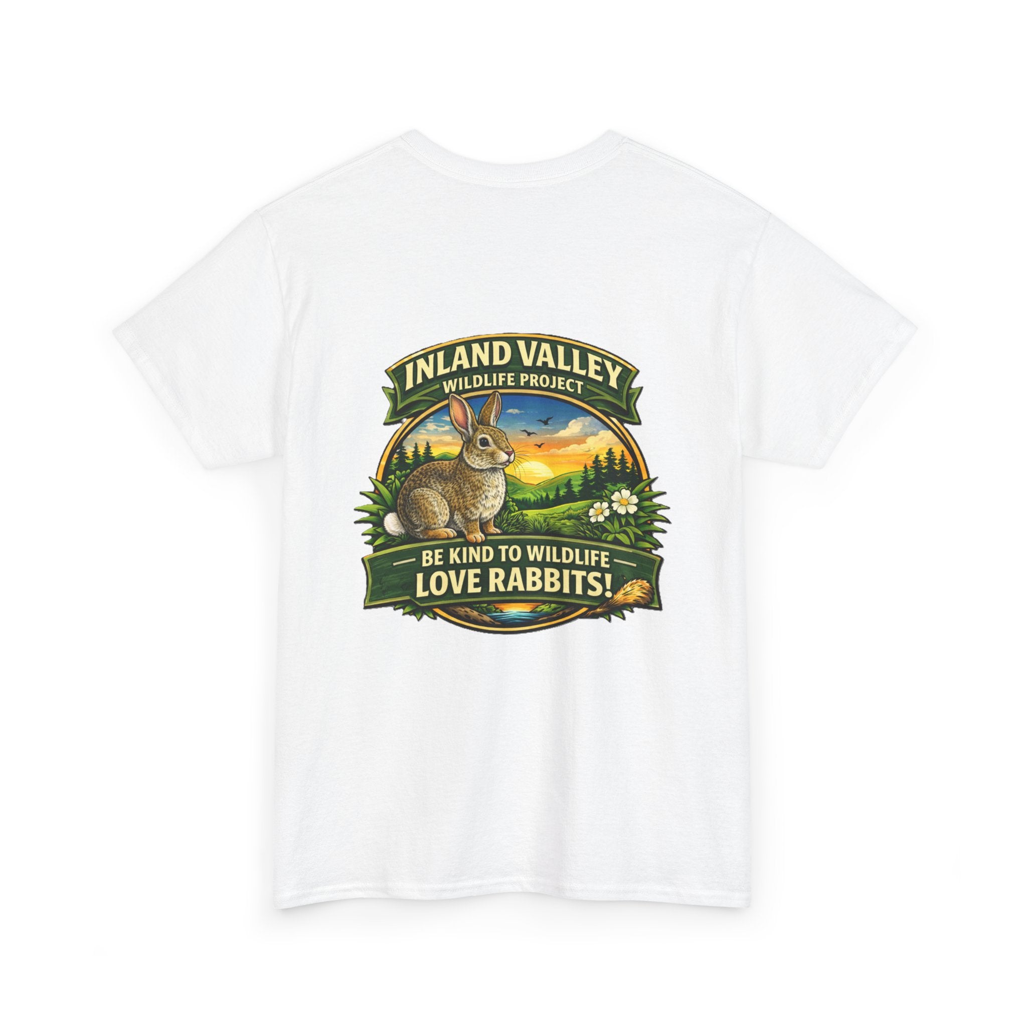 T-Shirt - Rabbit - Be Kind to Wildlife Love Rabbits T-Shirt