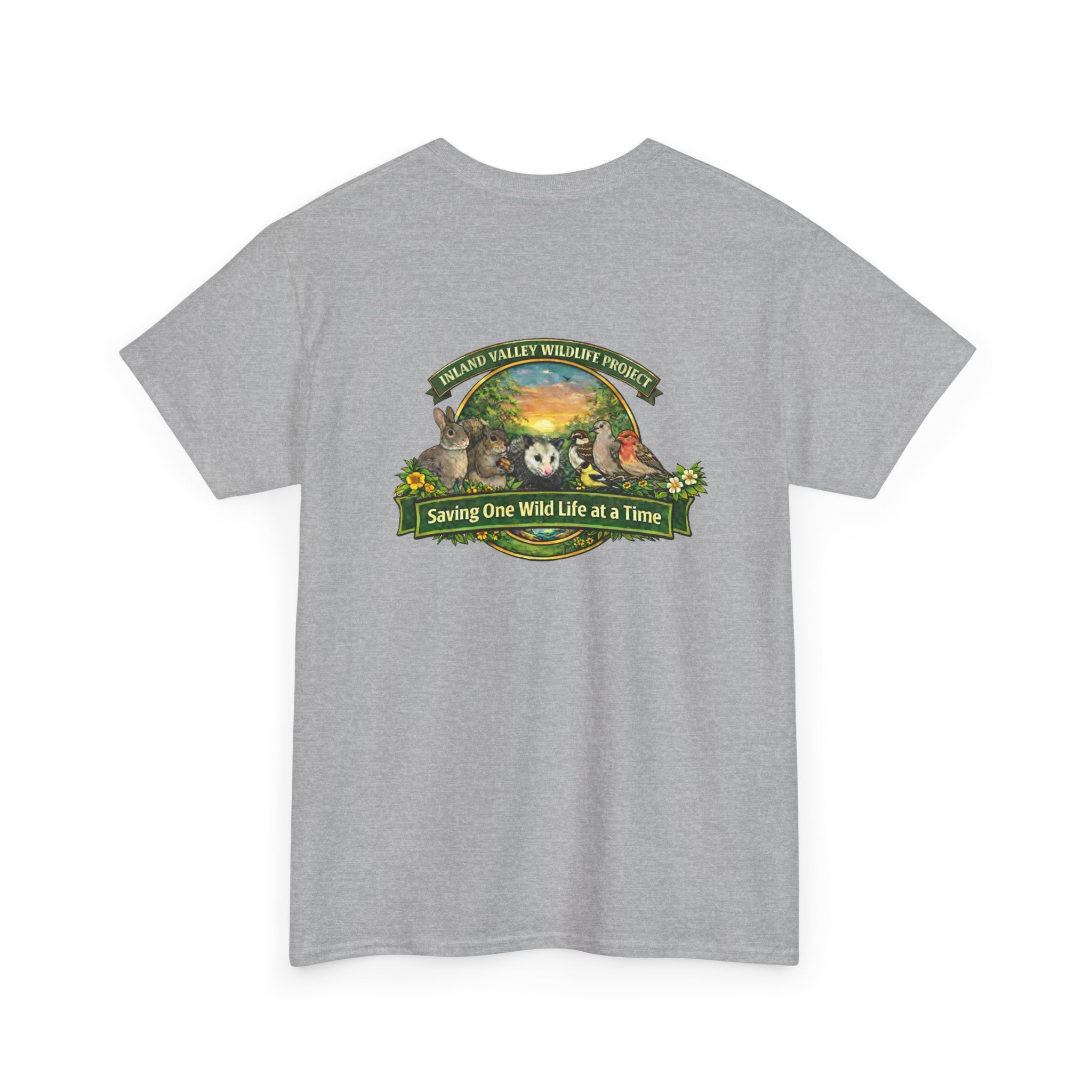 T-Shirt - IVWP Saving One Wild Life at a Time Unisex T-Shirt