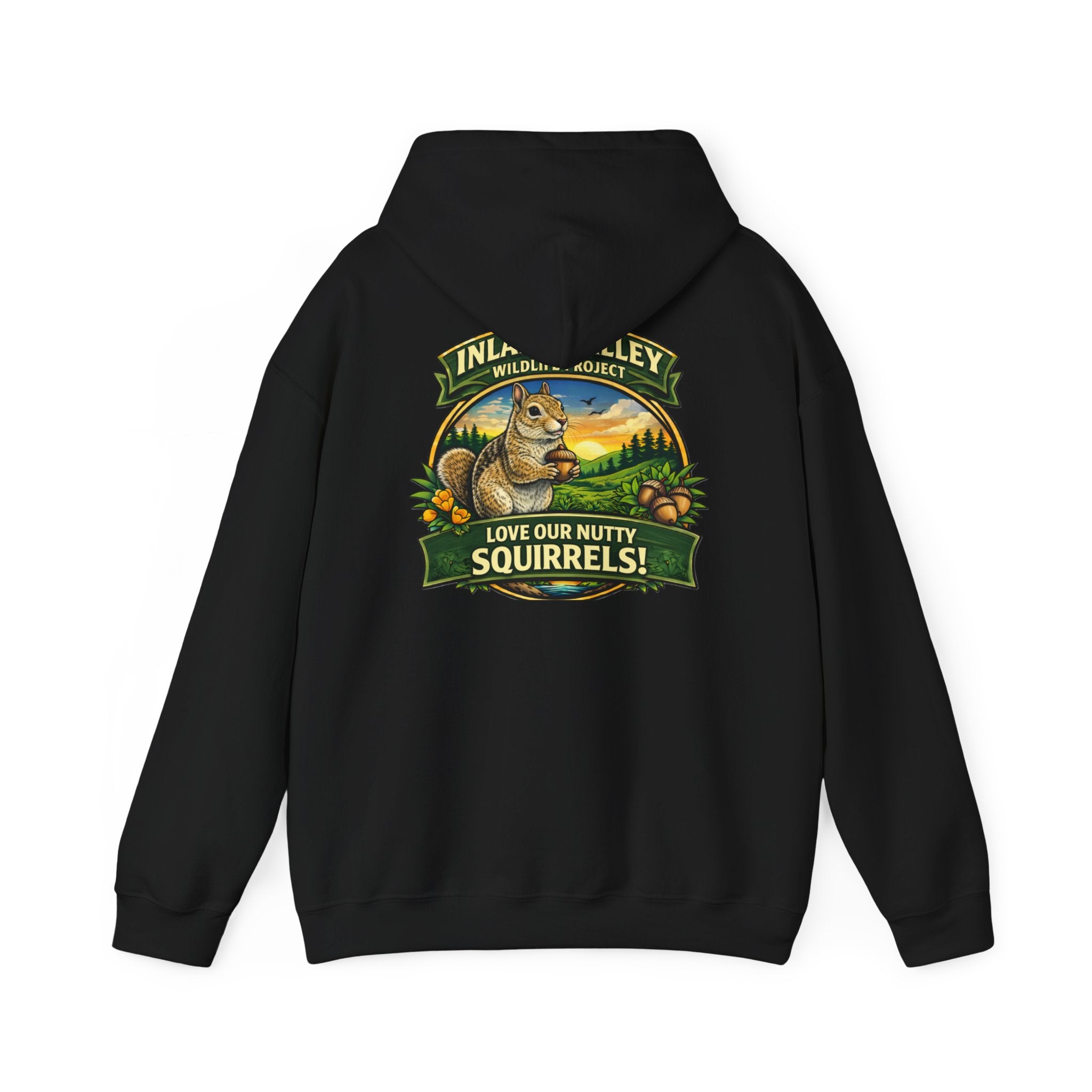Sweatshirt - IVWP Squirrel - Unisex Love Our Nutty Squirrels Hoodie Sweatshirt
