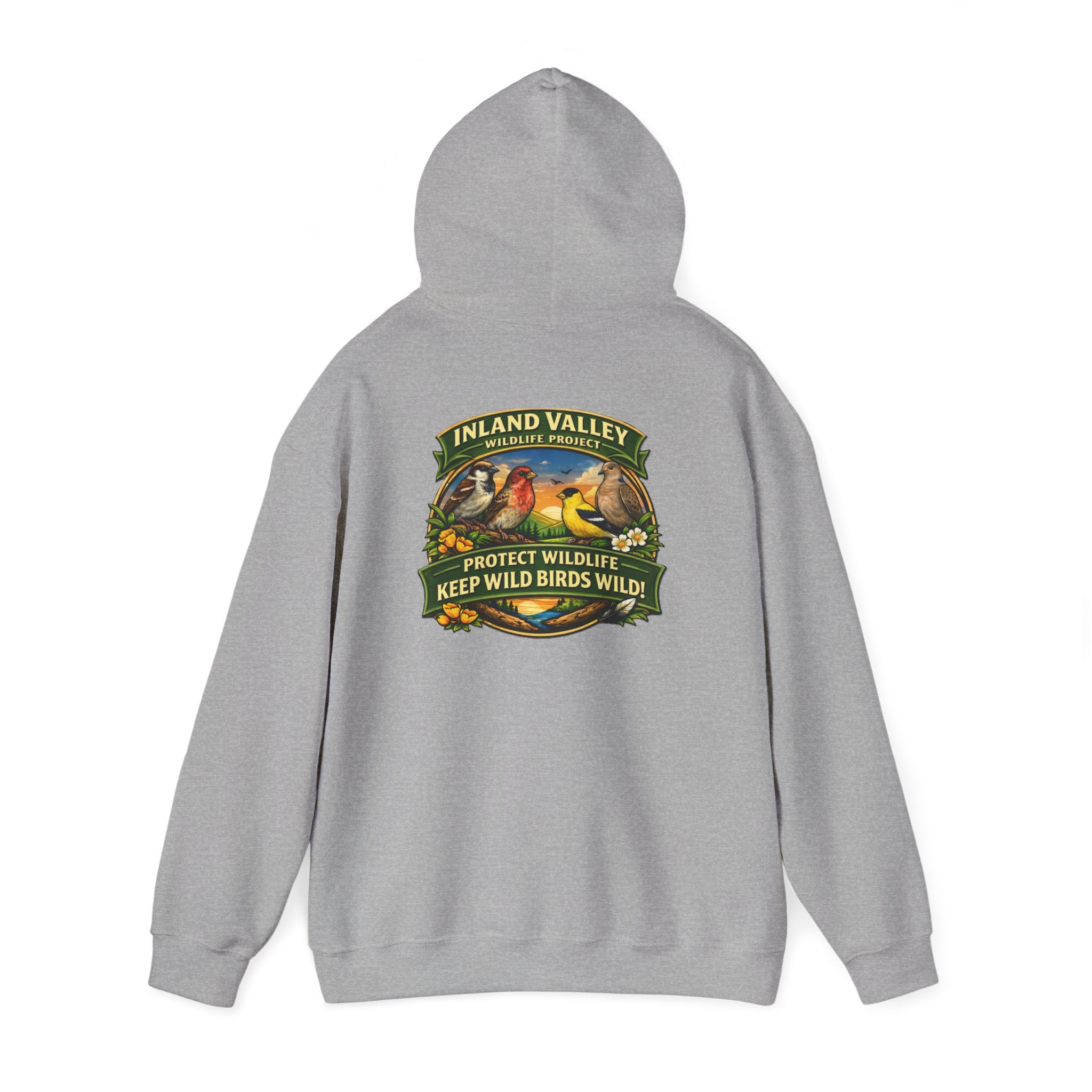 Sweatshirt - IVWP Birds - Unisex Protect Wildlife Help wild Birds Stay Wild