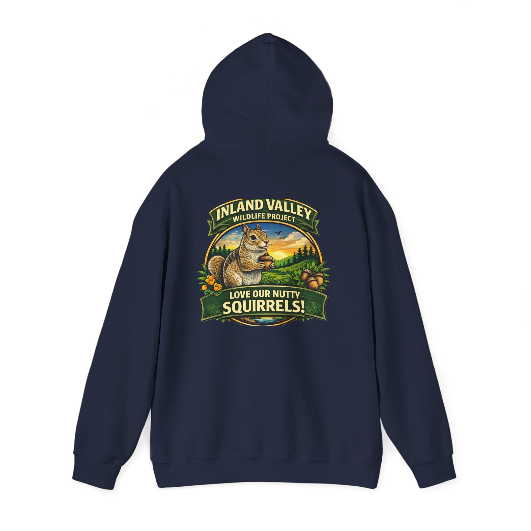 Sweatshirt - IVWP Squirrel - Unisex Love Our Nutty Squirrels Hoodie Sweatshirt
