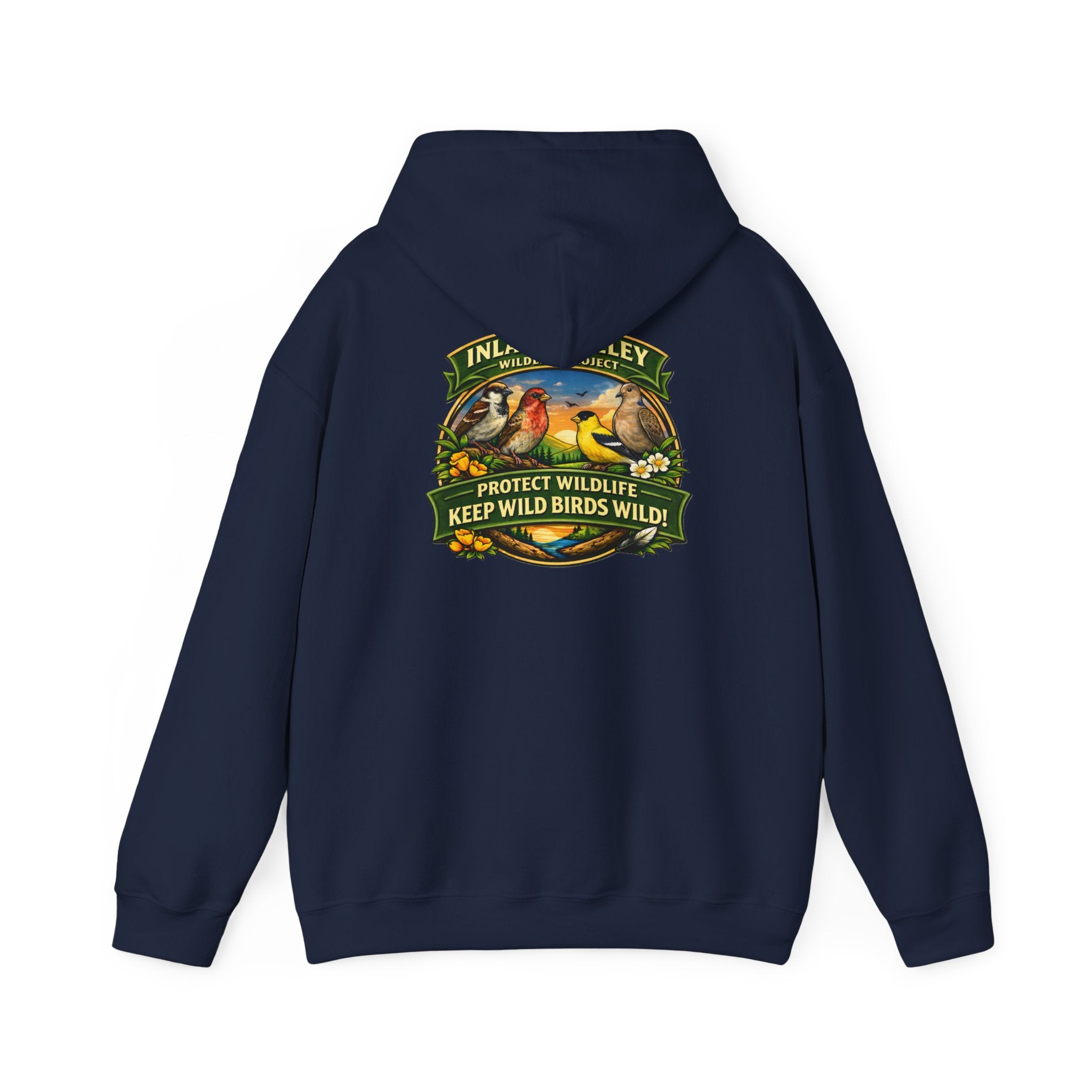 Sweatshirt - IVWP Birds - Unisex Protect Wildlife Help wild Birds Stay Wild