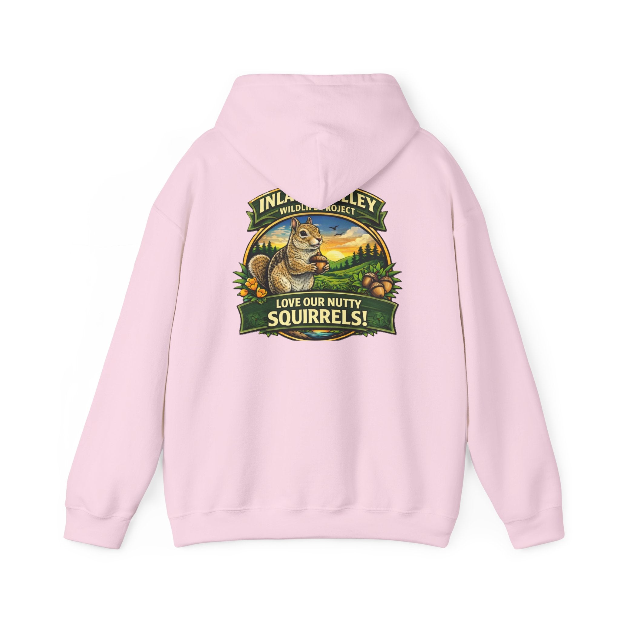 Sweatshirt - IVWP Squirrel - Unisex Love Our Nutty Squirrels Hoodie Sweatshirt