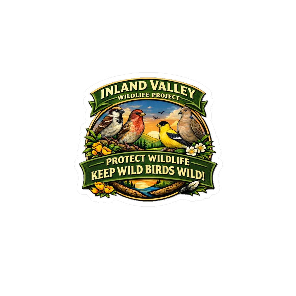 Decal - Bird - Protect Wildlife Keep Wild Birds Wild