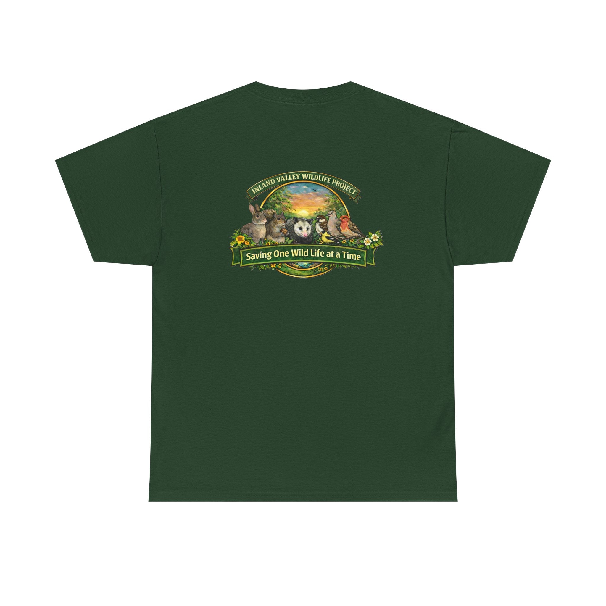 T-Shirt - IVWP Saving One Wild Life at a Time Unisex T-Shirt