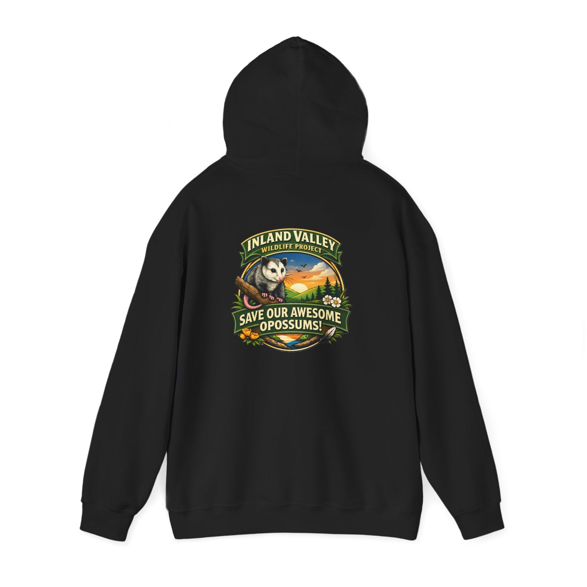 Sweatshirt - IVWP Opossum - Unisex Save Our Awesome Opossums Hoodie Sweatshirt