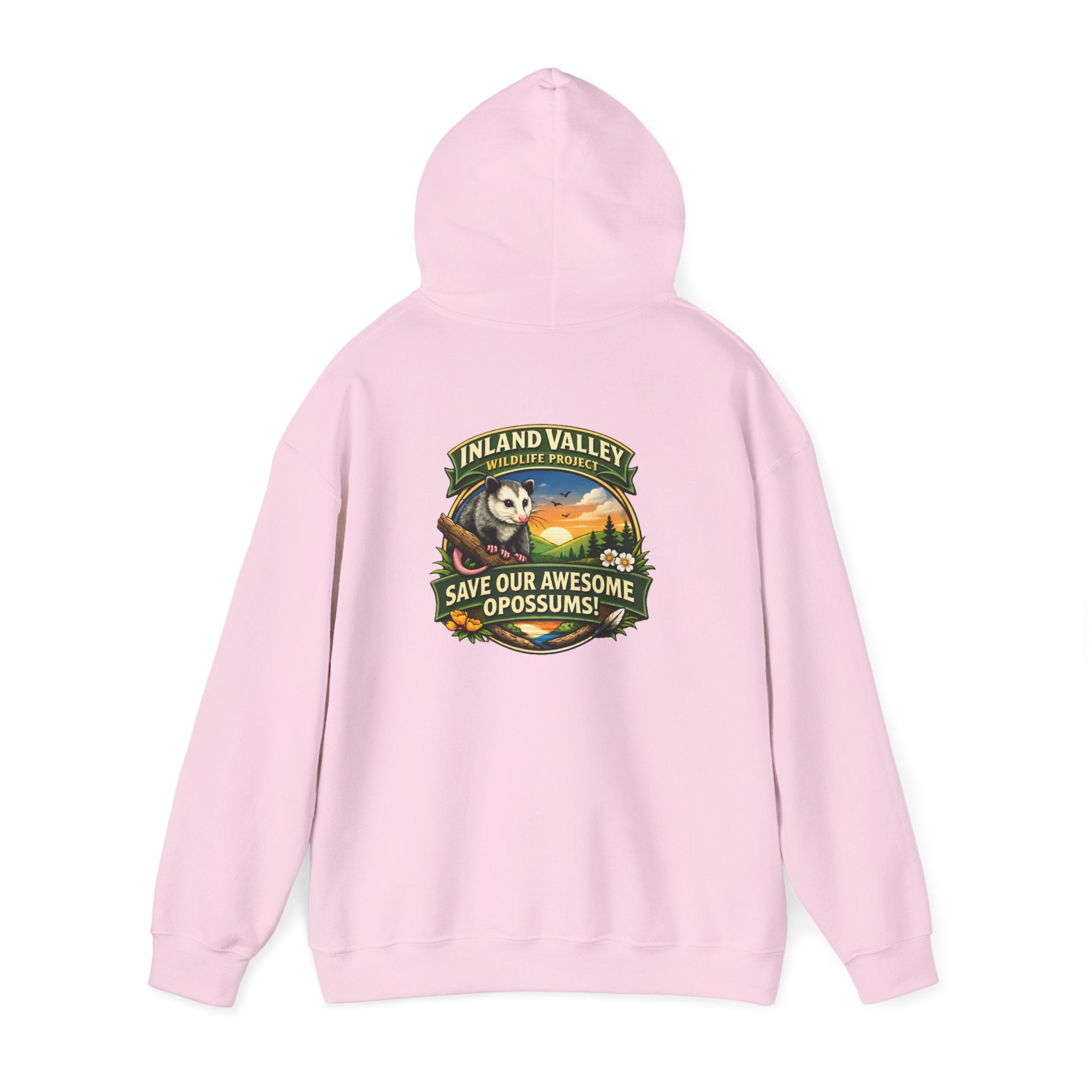 Sweatshirt - IVWP Opossum - Unisex Save Our Awesome Opossums Hoodie Sweatshirt